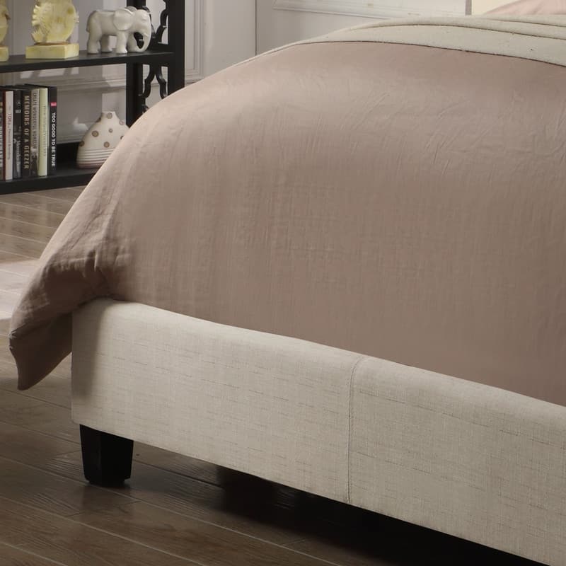 Vesta Chesterfield Tufted Upholstered Low Profile Standard Bed By Moser Bay