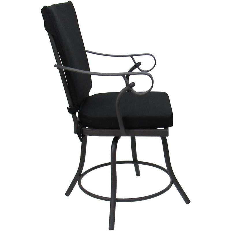 Outdoor or Indoor Patio Swivel Dining Chair - Jamey
