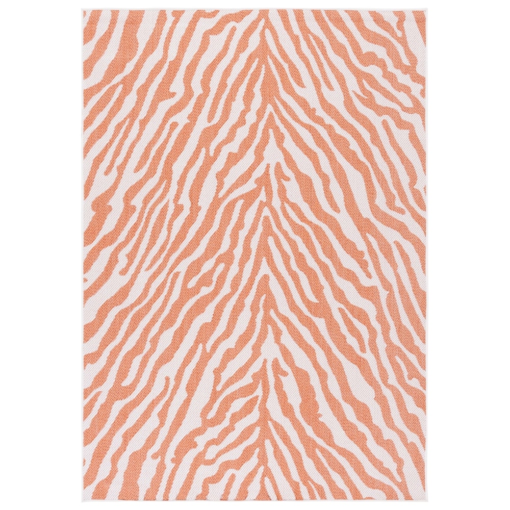 SAFAVIEH Bermuda Edeline Geometric Indoor/Outdoor Waterproof Rug