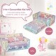 preview thumbnail 4 of 4, 2-in-1 Toddler Couch Foam Kids Convertible Sofa Toddler Couch Lounger