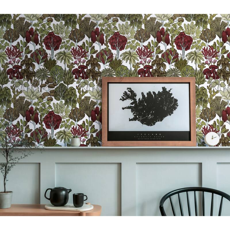 AS Creation Idris Green Forest Wallpaper