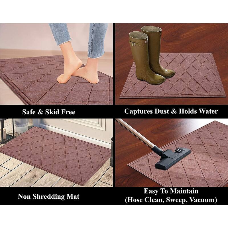 A1HC Water retainer Indoor/Outdoor Doormat, 24" x 36"