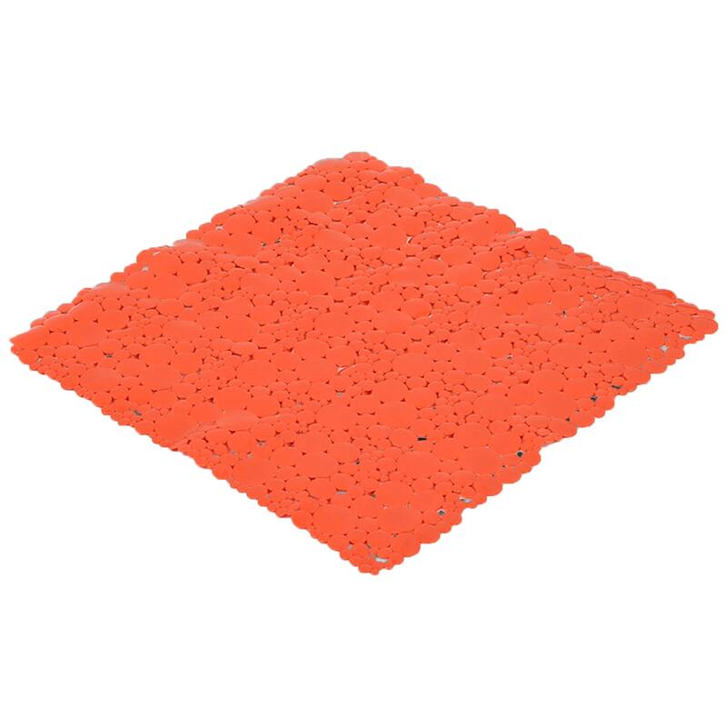Bubbles Non-Slip Square Shower Mat 20 L X 20 W