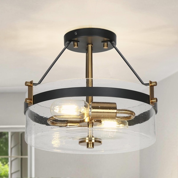 Farmhouse foyer lighting flush mount cheap