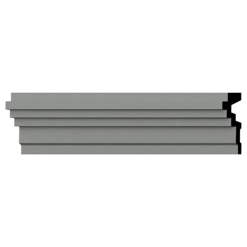 1 3/8"H x 4 3/8"P x 96"L Joseph Crown Moulding - 1-Pack