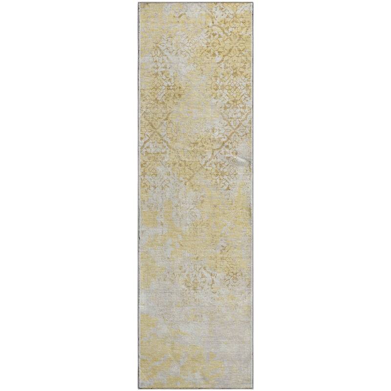 Premium Washable Super Soft Vintage Trellis Mayfield Rug