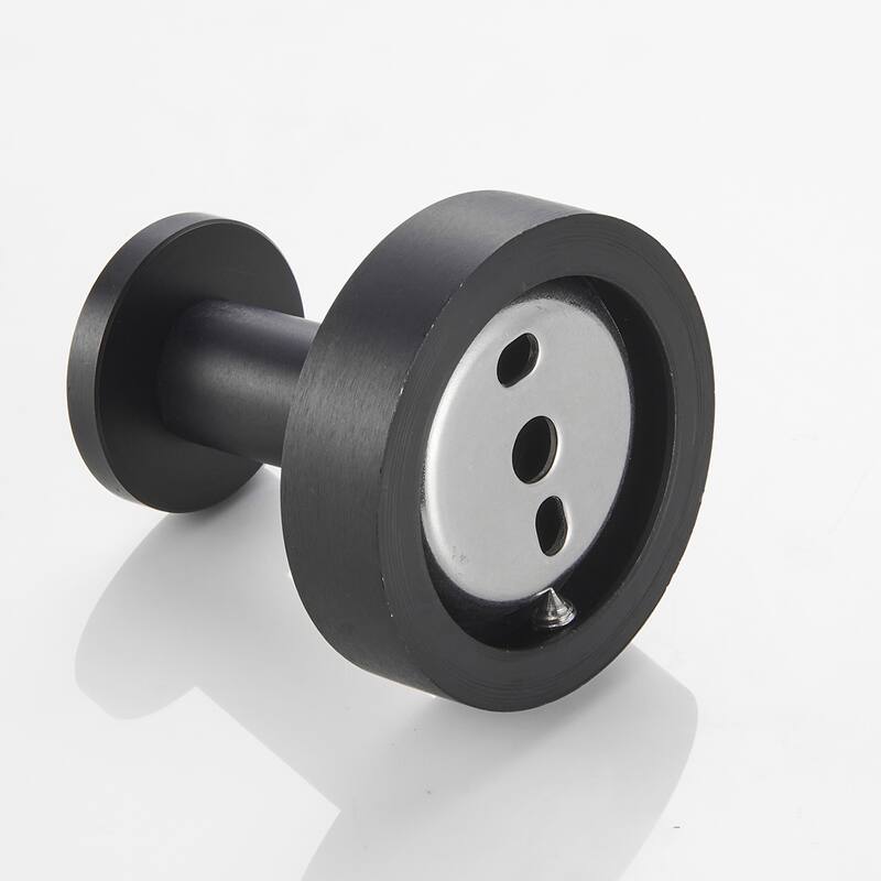 Round Base Wall Hanging Coat Hook with Screws Hook