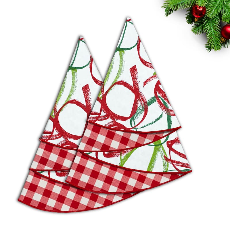 Joita Christmas Napkins, Table Cloth Napkins, Cotton Dinner Napkins Set