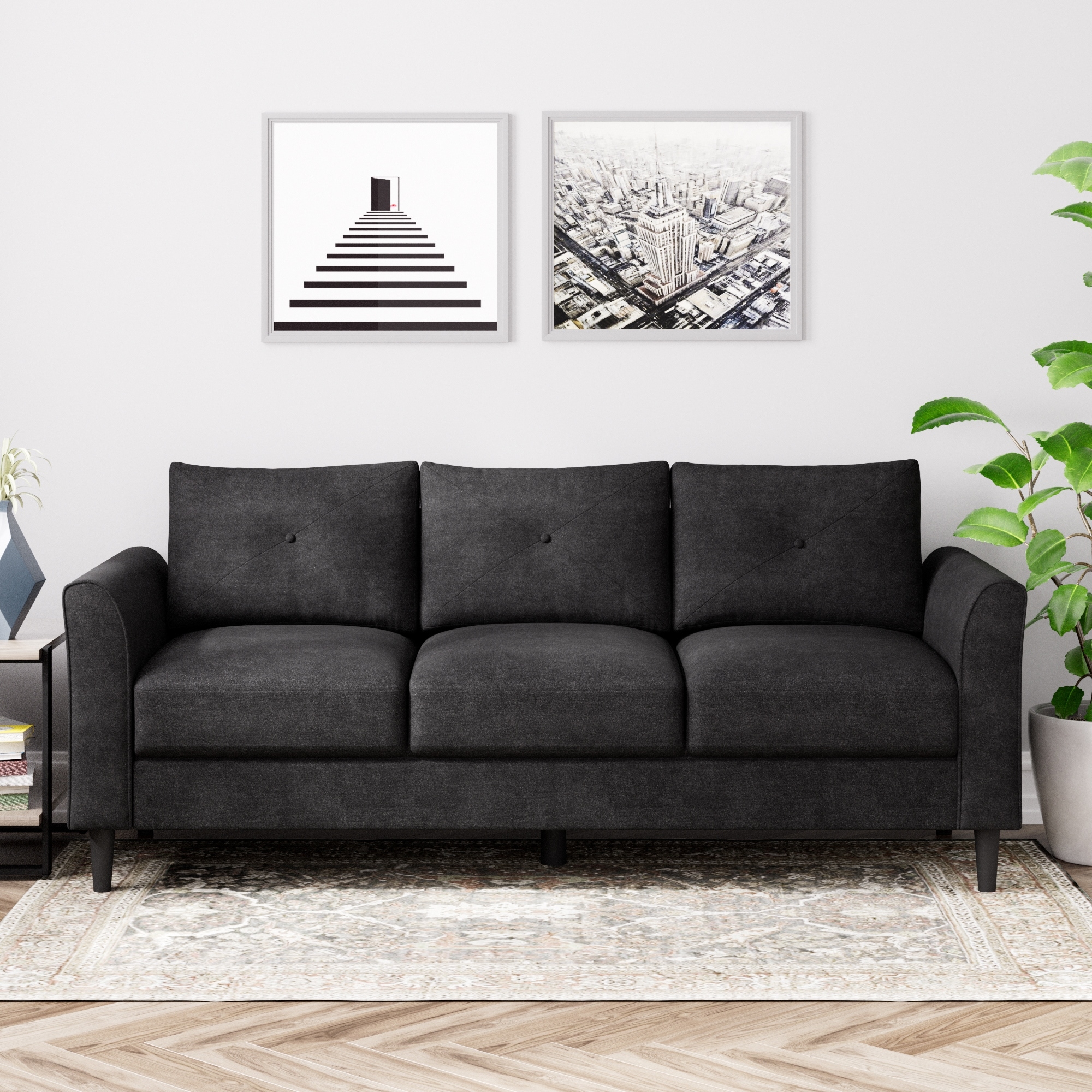 Zinus sleep master clearance sofa bed mattress