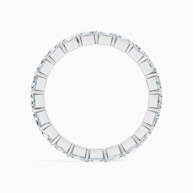 Auriya 14k Gold Radiant East-West Lab Grown Diamond Eternity Band 2.10 - 8.25 ct. tw. (F-G, VS)