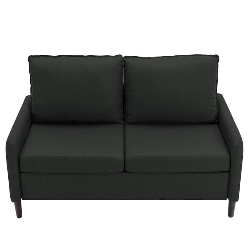 Living Room Loveseat Linen Sofa