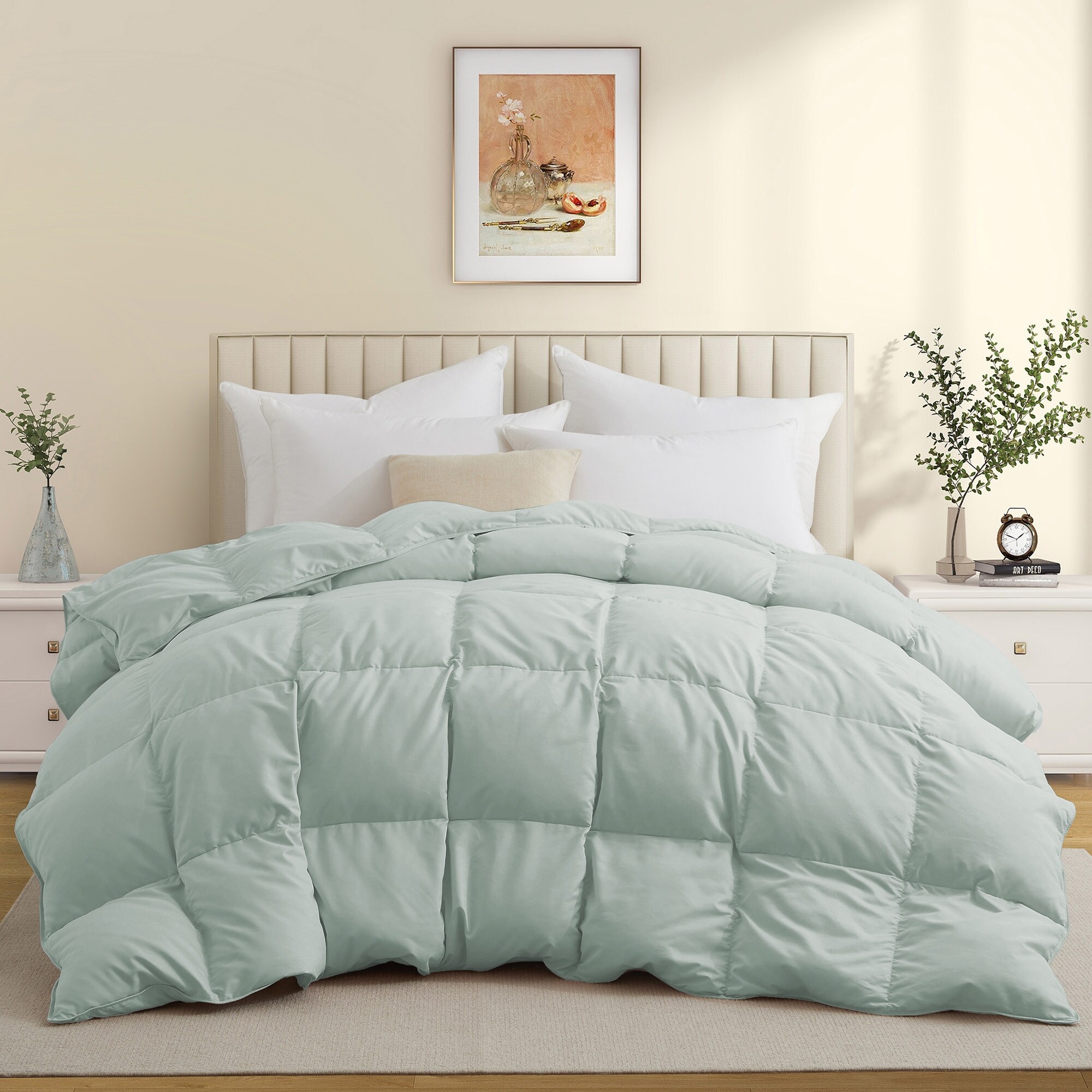 White Feather Down Comforter Duvet Insert All Warmth Levels On Sale Bed Bath Beyond 30671145