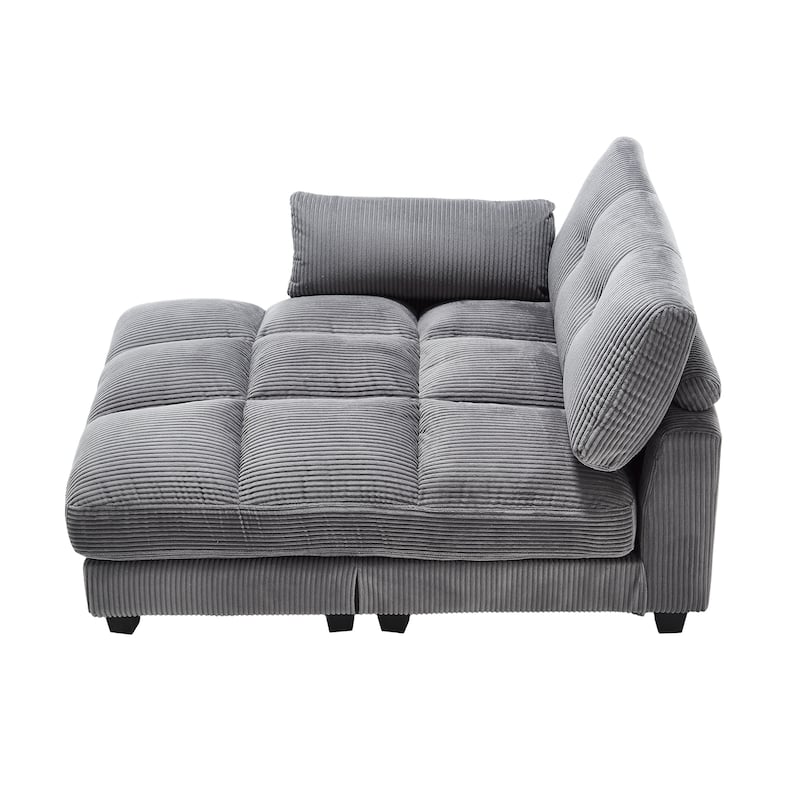 Sleeper Sofa Couch Bed,Oversized Chaise Lounge Chair Cozy Cloud Couch