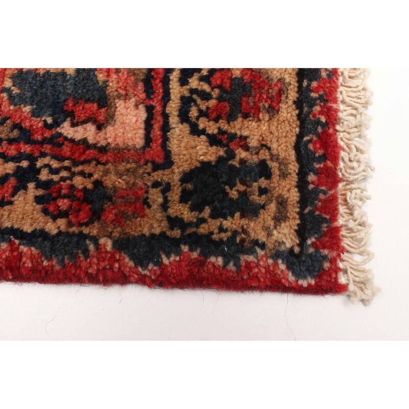 ECARPETGALLERY Hand-knotted Anadol Dark Navy Wool Rug - 3'1 x 9'8