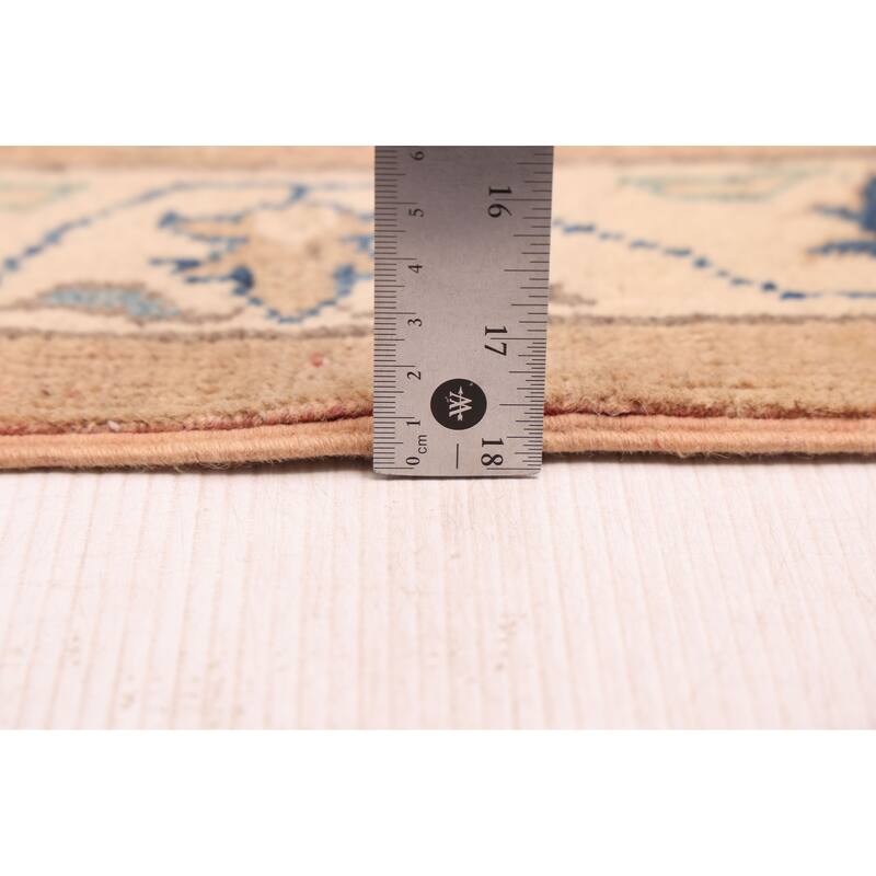 ECARPETGALLERY Hand-knotted Finest Ghazni Light Copper Wool Rug - 6'7 x 9'6