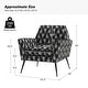 preview thumbnail 19 of 25, Silas Modern Armchair with Metal Legs by HULALA HOME