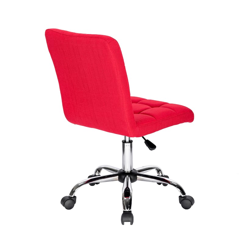Porthos Home Alice Tufted Fabric Office Chair with Metal Base