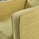 preview thumbnail 64 of 80, Mervynn Mid-Century Modern Button Tufted Fabric Recliner by Christopher Knight Home