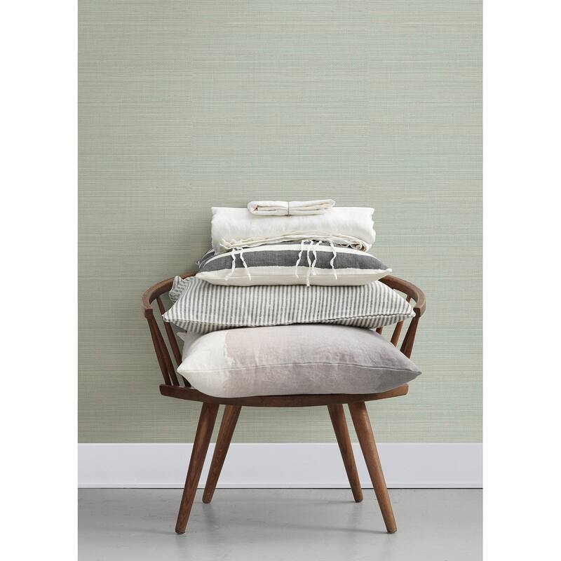 Chesapeake Spinnaker Aqua Netting Wallpaper