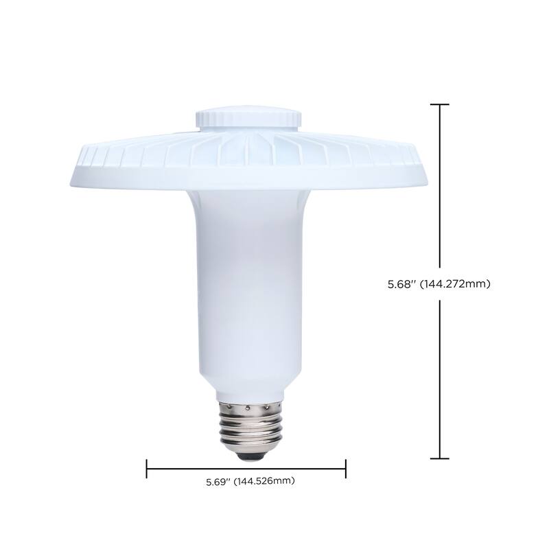 40/30/20W LED HID Replacement 3K/4K/5K CCT Ballast Bypass Medium Base 120-277 - White