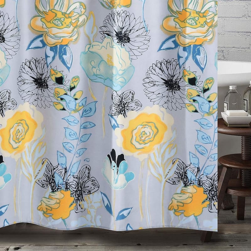 Greenland Home Fashions Watercolor Dream Shower Curtain