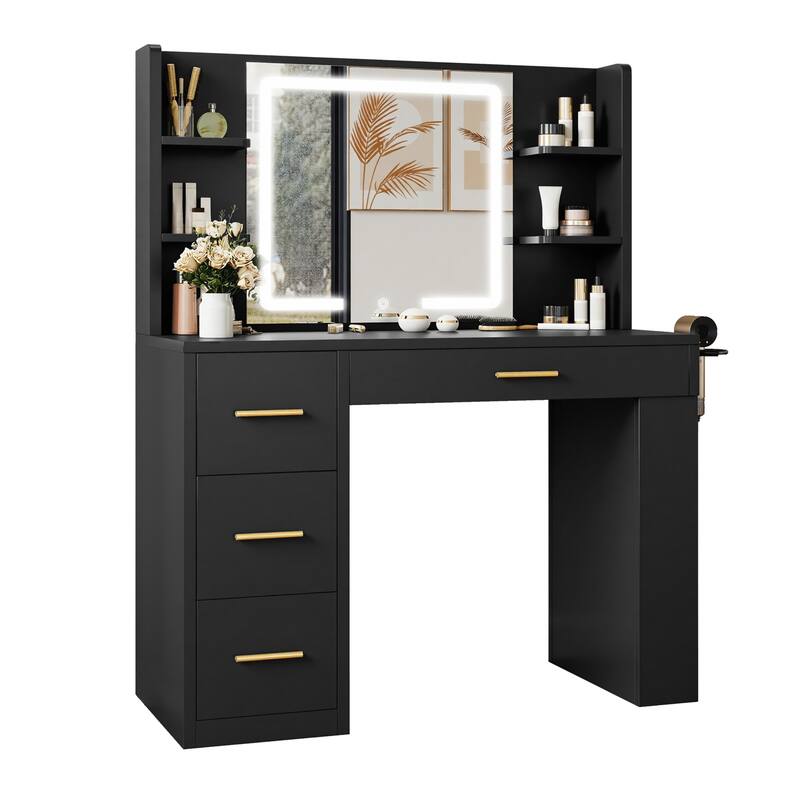 Moasis Makeup Vanity with LED Mirror