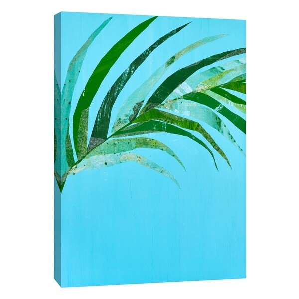 PTM Images 9-108600 PTM Canvas Collection 10" x 8" - "Summertime in Blue 2" Giclee Leaves Art Print on Canvas