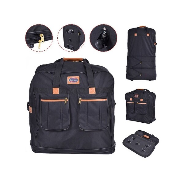 expandable rolling duffel bag