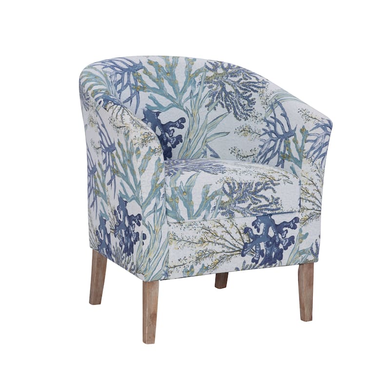 Andrew Barrel Oceanside Upholstered Club Chair - Oceanside