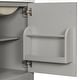 preview thumbnail 25 of 135, GDFStudio - Lisa 20" Bathroom Vanity with Ceramic Sink, Soft-Close Door & Storage Rack