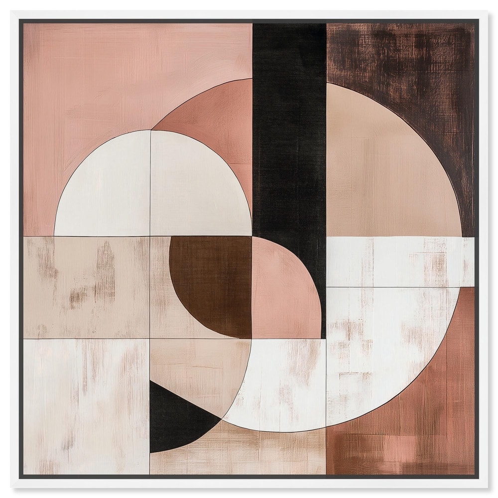 Modern Shapes I Canvas by Art Remedy