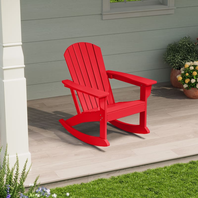 Laguna Hdpe All Weather Outdoor Patio Rocking Chair