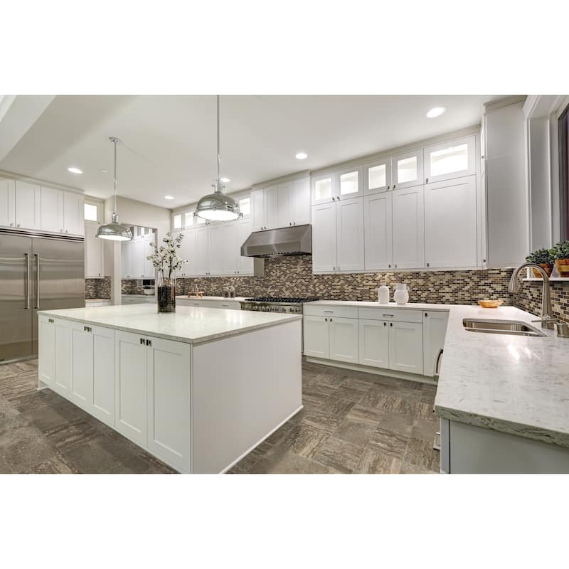 Daltile Crystal Shores 2'' x 1'' Brick-Joint Mosaic Tile (10 PCS Per Carton) (9.70 SQFT Per Carton)