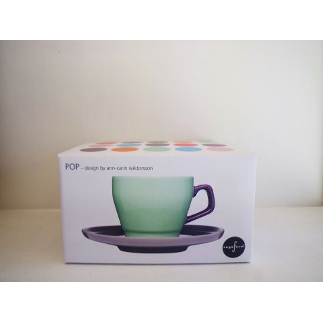 Shop 5 Pack Sagaform Pop Stoneware Coffee Cup And Saucer 8 1 2 Oz