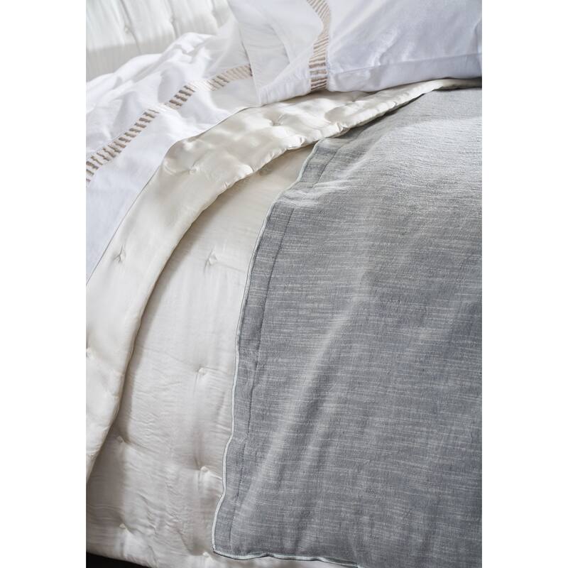 Harlow, Cotton, Mineral, Euro Sham