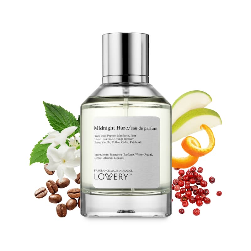Lovery Midnight Haze Eau de Parfum Spray, Made in France, 3.4 oz - 3.4 oz