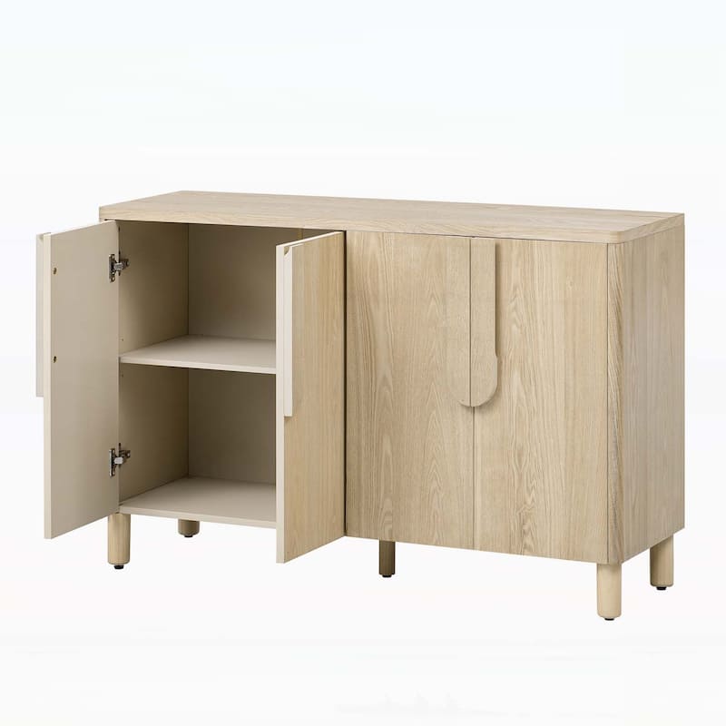 Wood Sideboard Cabinet for Diverse Living Spaces