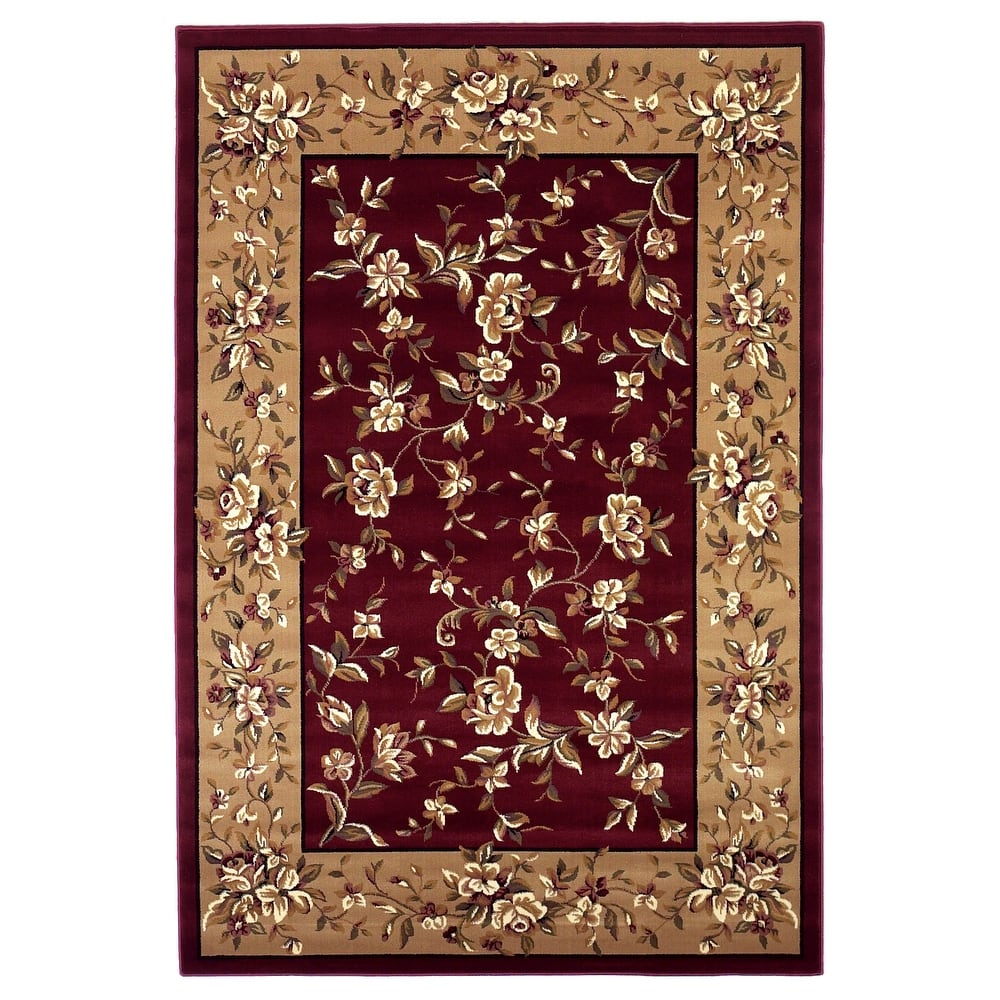 Domani Lexington Traditional Floral Area Rug