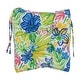 preview thumbnail 3 of 37, 16-inch Square Tufted Indoor/Outdoor Chair Cushions (Set of 4) - 16"