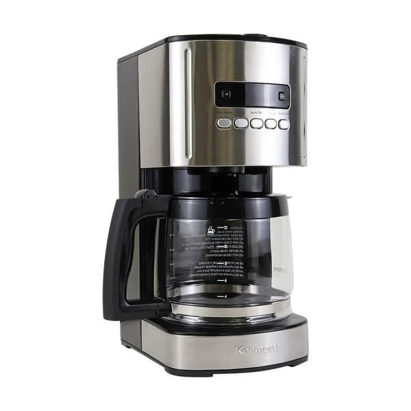 slide 2 of 9, Kenmore Aroma Control Programmable 12-cup Coffee Maker, Black Black