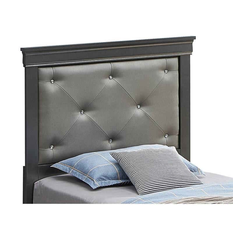 Virtue Black Twin Bed