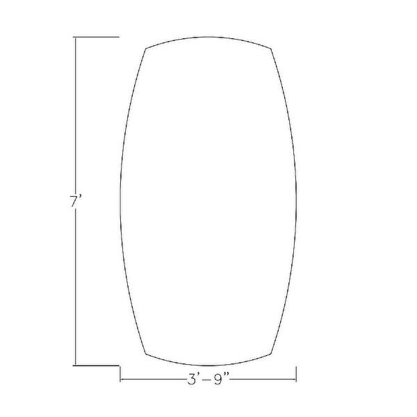 7 Foot Arc Boat Conference Table With Square Metal Base Power And Data ...