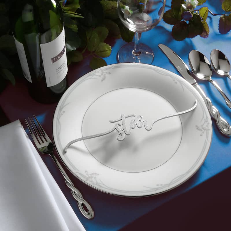 10" Hannukah Place Setting Words
