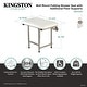 preview thumbnail 5 of 3, Adascape 22" x 16" Bariatric Wall Mount Folded Shower Seat with Additional Floor Supports