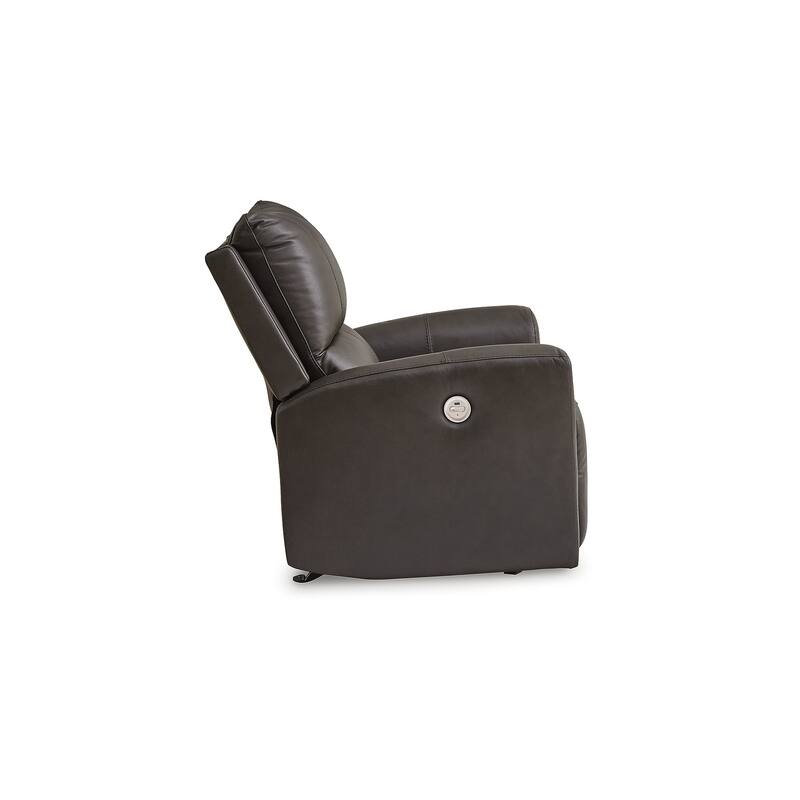 Signature Design by Ashley Boxmere Dark Brown Power Rocker Recliner