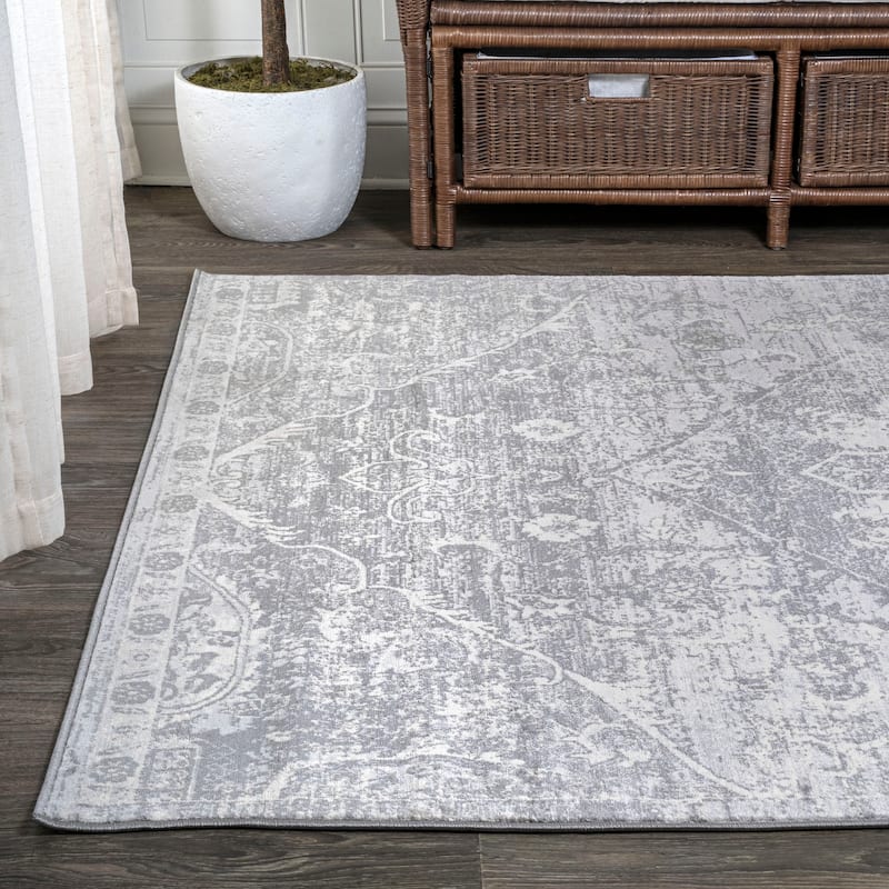 JONATHAN Y Traditional Persian Vintage Medallion Area Rug
