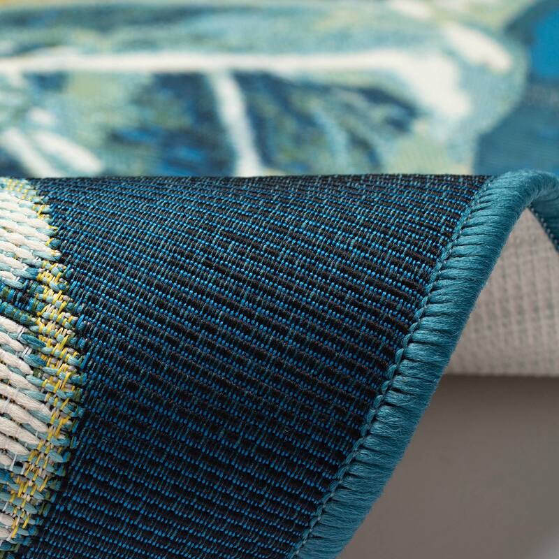 Liora Manne Esencia Santa Seaturtle Indoor/Outdoor Mat