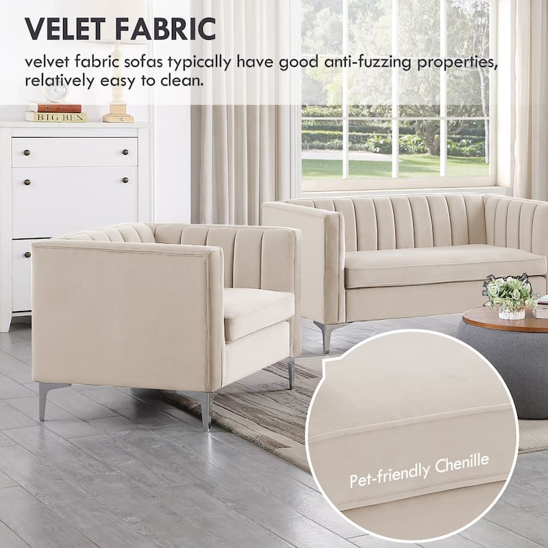 Morden Fort Upholstered Accent Living Room Chair