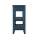 preview thumbnail 10 of 10, Console Table with 2 Drawers and 2 Tiers Shelves, Entryway Sofa Table Long Narrow Wood Console Table for Living Room Hallway
