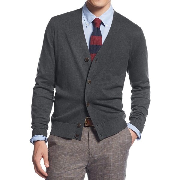 tommy hilfiger mens cardigan sweater